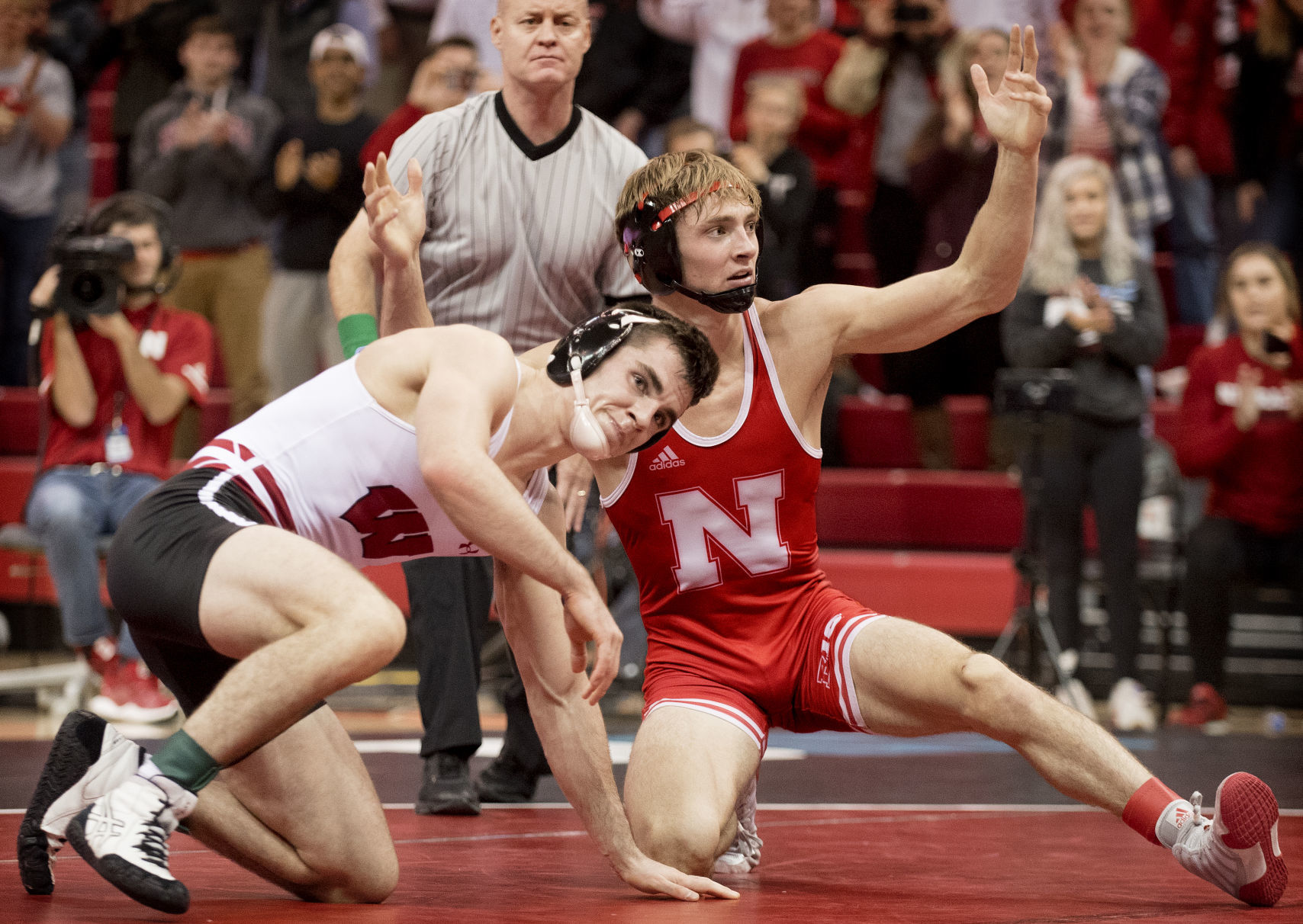 Wisconsin vs. Nebraska wrestling, 11/16/18